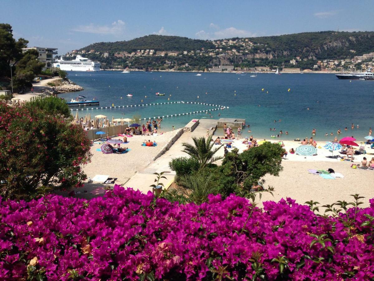 Nyrenoverad Laegenhet Med Havsutsikt Villefranche-sur-Mer Exterior foto
